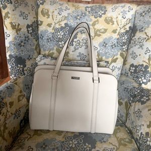 Michael Kors white bag.